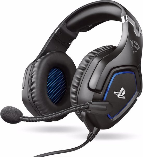 Trust GXT 488 Forze – PS4 & PS5 – Official Licensed Gaming Headset - Zwart