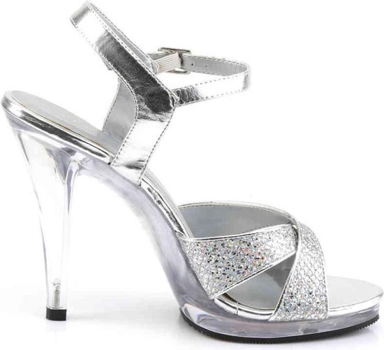 UE 42,5 = US 12 | FLAIR-419 (G) | Sandale à talon 4 1/2, bride croisée à la cheville 1/2 PF