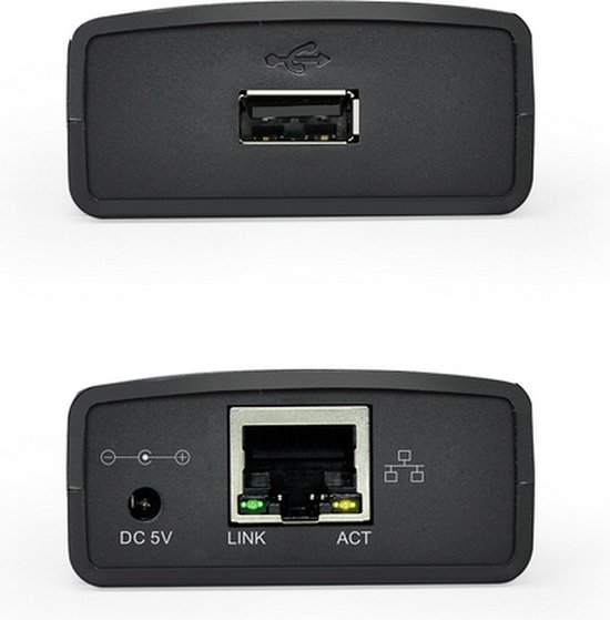 USB 2.0 LRP Print server via LAN Ethernet / 100 Mbps network printing server
