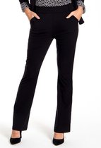 Zwarte Broek/Pantalon van Je m'appelle - Dames - Travelstof - Maat XL - 3 maten beschikbaar