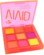 W7 Vivid Pressed Pigment Oogschaduw Palette - Outrageous Ornage