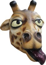 Partychimp Giraffe Masker Carnaval Halloween - Latex  - One size