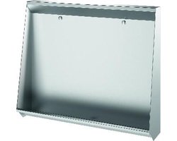 Staande urinoirgoot L L.1200 toevoer achteraan RVS 304 sat