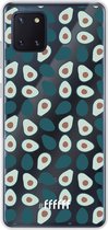 6F hoesje - geschikt voor Samsung Galaxy Note 10 Lite -  Transparant TPU Case - Avocado's #ffffff