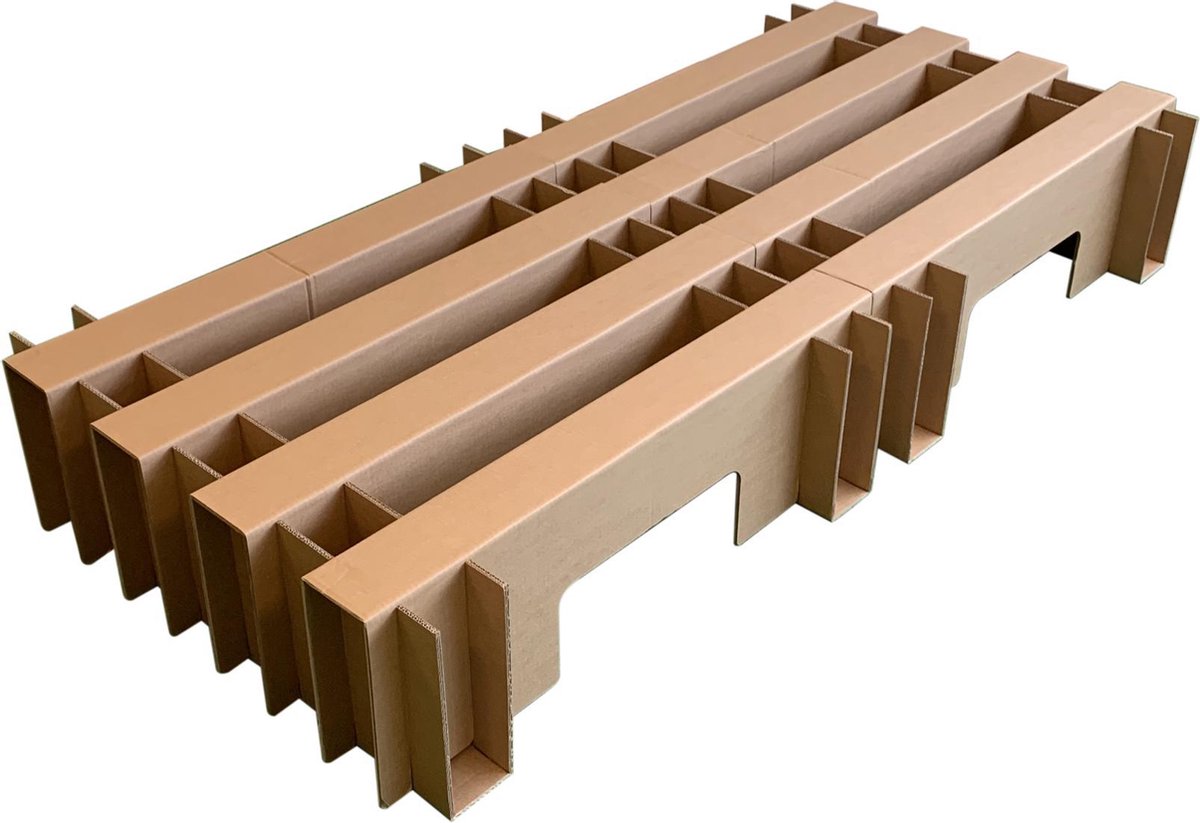 KarTent Kartonnen Boog Bed Duurzaam Karton 90x200