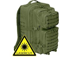 Brandit Us Cooper Lasercut L 40l Rugzak Groen