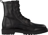 Giga G3519 Veterboots - Laarzen Met Veters - Meisjes - Zwart - Maat 32