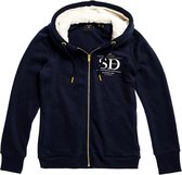 Superdry Established Zip Hood Dames Sweatvest - Maat S