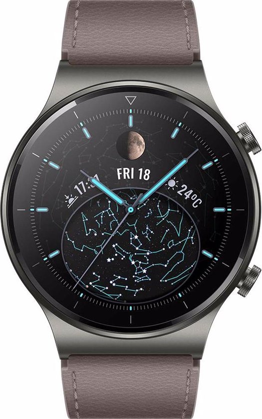 Huawei Watch GT 2 Pro - Smartwatch - 46 mm - 2 weken batterijduur - Grijs