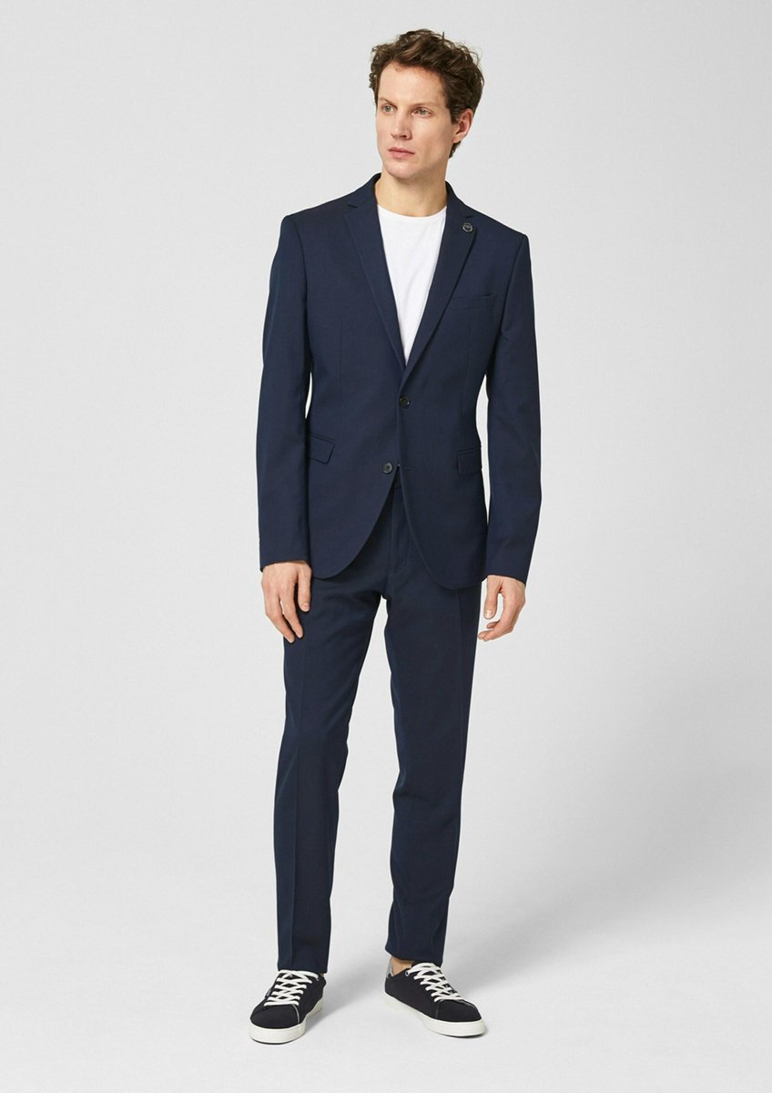 S.oliver Black Label business-colbert Donkerblauw-46
