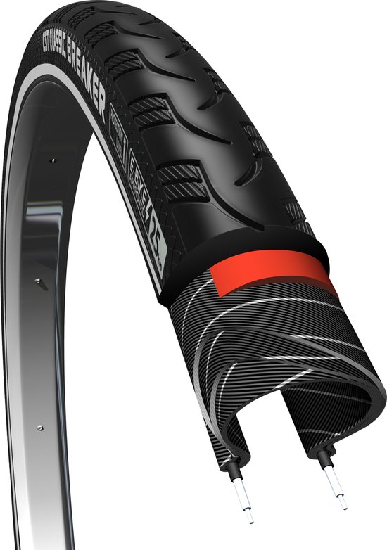Cst Buitenband Classic Breaker 28 X 1 1/2 (40-635) Zwart