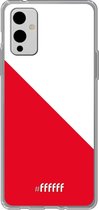 6F hoesje - geschikt voor OnePlus 9 -  Transparant TPU Case - FC Utrecht #ffffff