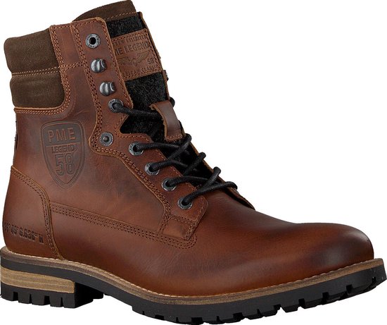 PME Heren Veterboots Cargotanker - Cognac - Maat 44 | bol.com