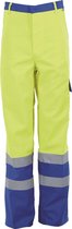 PLANAM Veiligheidsbroek Major Protect, geel/korenblauw maat 106