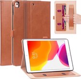 Luxe stand flip cover hoes - iPad 10.2 inch (2019/2020/2021) - Bruin