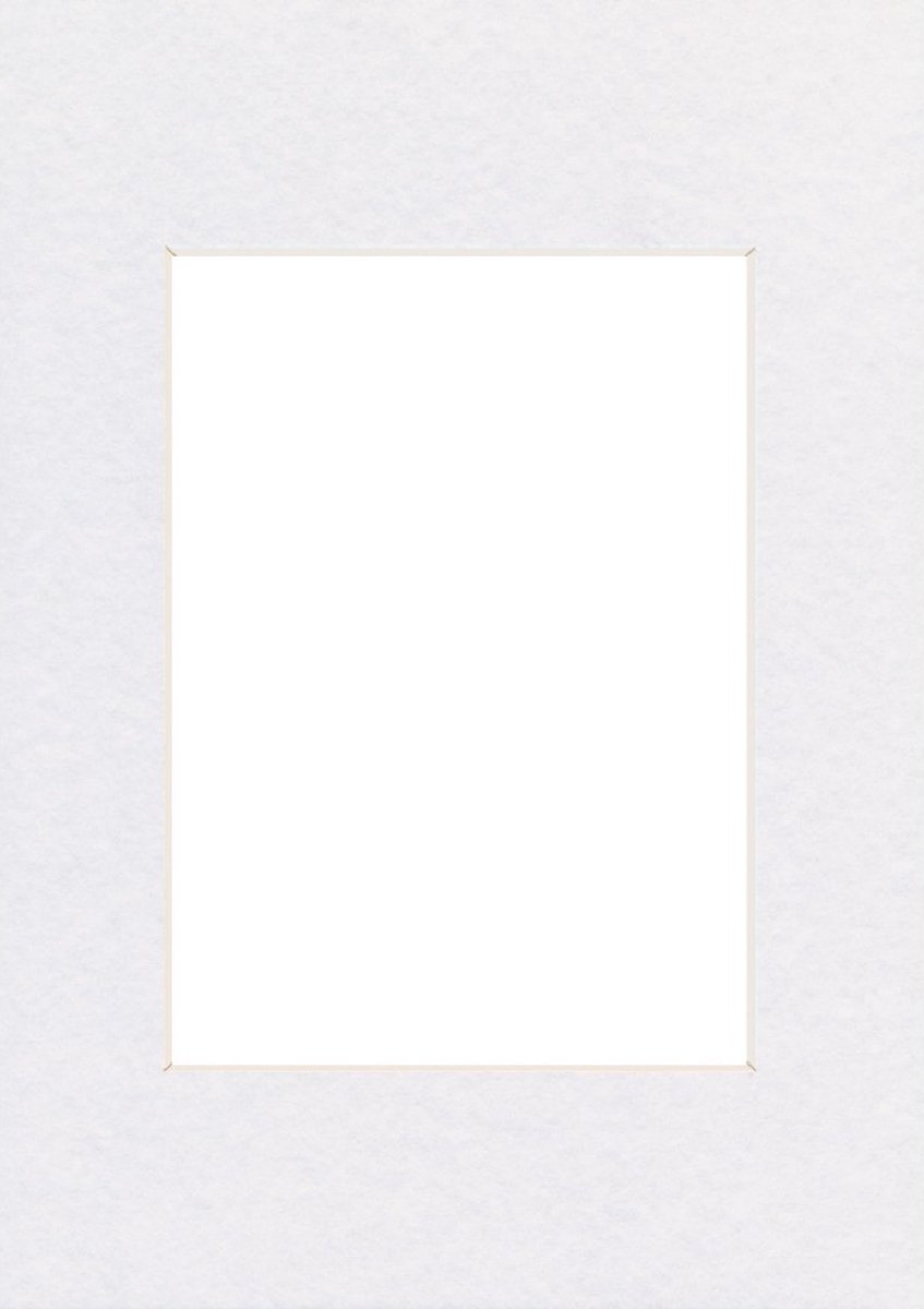 Hama Passe-partout Premium arctisch wit 40x50cm