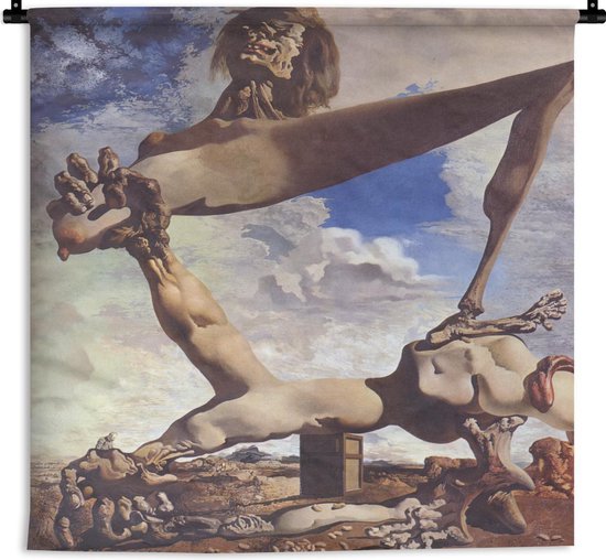 salvador dali soft construction with boiled beans
