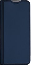 Dux Ducis Slim Softcase Booktype OnePlus 8T hoesje - Donkerblauw
