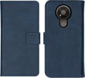 iMoshion Hoesje Geschikt voor Nokia 3.4 Hoesje Met Pasjeshouder - iMoshion Luxe Bookcase - Blauw