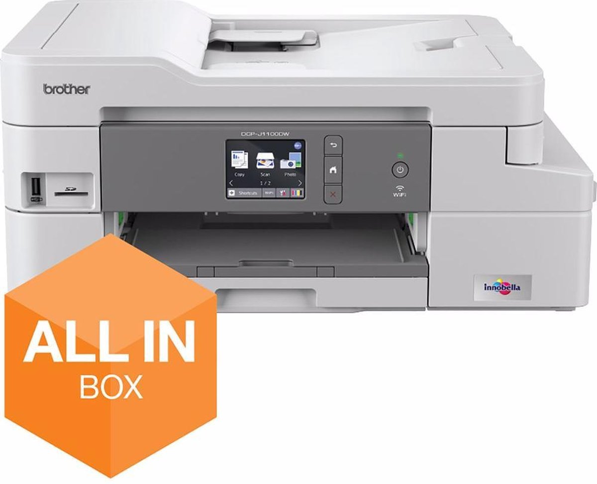 Brother DCP-J1100DW - All-In-One Box Inktjet Printer - Brother