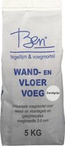 Ben Foby+ Voegmiddel - 5kg - Voegmortel - Wand en Vloer - Zandgrijs