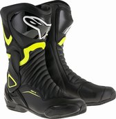 Alpinestars SMX-6 V2 Zwart Fluo Geel - Maat 39 - Laars