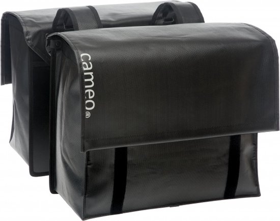 New Looxs Cameo Double Sacoche - Bisonyl - 46 litres - Glossy Black