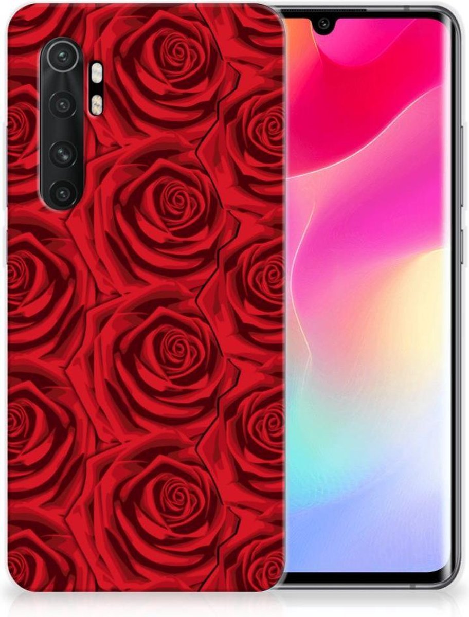 Xiaomi Mi Note 10 Lite TPU Case Red Roses