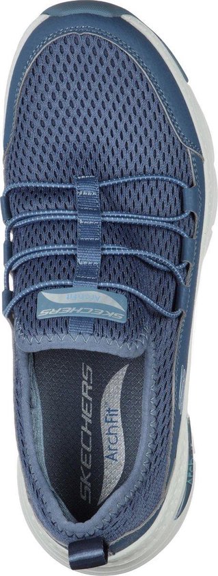 Skechers Arch Fit - Lucky Thoughts Dames Sneakers - Navy - Maat 41 | bol.com