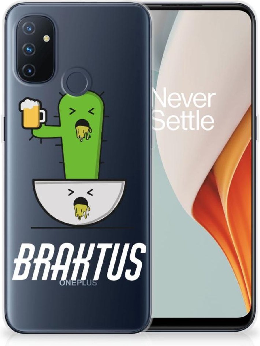 OnePlus Nord N100 Telefoonhoesje met Naam Braktus
