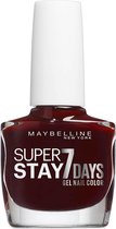 Maybelline SuperStay 7 Days Nagellak - 287 Midnight Red