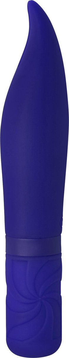 Goedkoopste USB Oplaadbaar - Mini vibrator - 100 Silicone - 10 Functies - Universe - BonBon’s Powerful Spear - Blauw