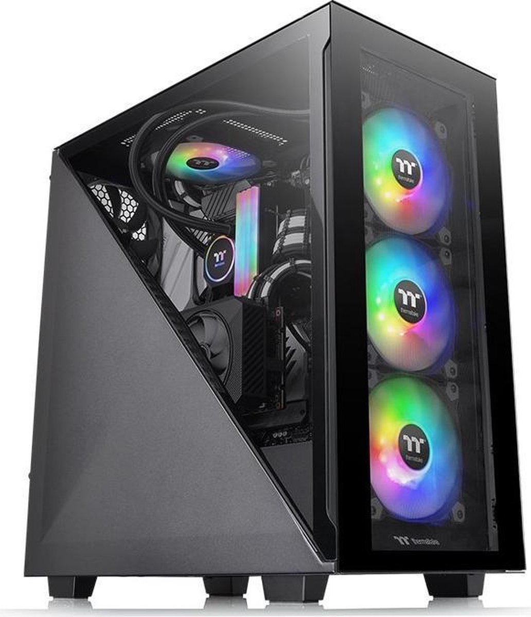 Thermaltake Divider 300 TG Midi Tower Zwart