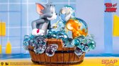 Tom and Jerry: Bath Time Statue
