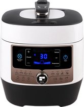 Multicooker Pressure - Aigi Pandy - 5.5 Liter - Zwart/Wit - BSE
