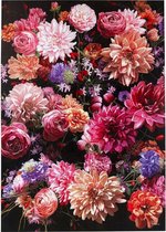 Kare Wandfoto Touched Flower Bouquet 200x140cm