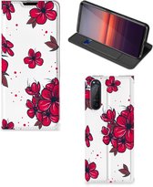 Smartphone Hoesje Sony Xperia 5 II Mobiel Cover Blossom Red