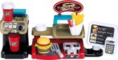 Fastfood Burgershop met Licht en Gluid + Accessoires