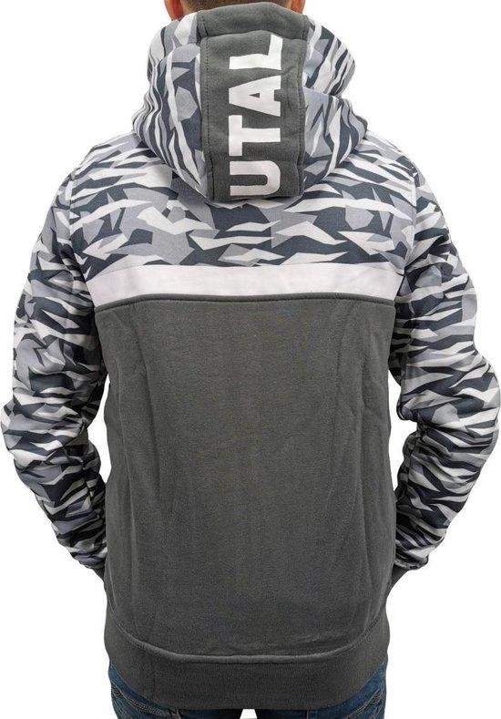 Grin&Bear GEC541 Crew Neck Capuchontrui voor heren, met capuchon hoody