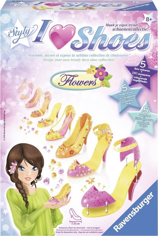 Ravensburger I love chaussures Fleurs | bol.com
