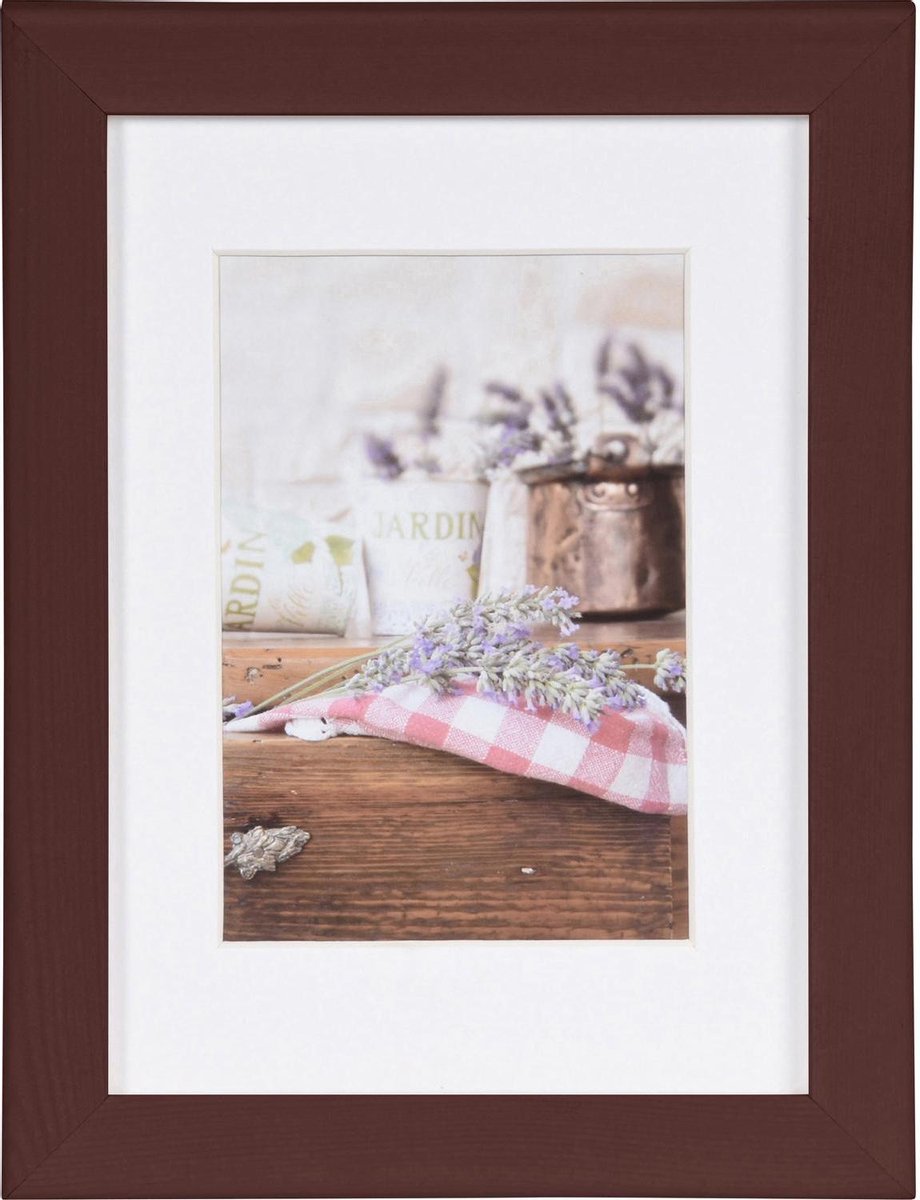Henzo Fotolijst - Henzo - Jardin - Fotomaat 13x18 cm - Donkerbruin