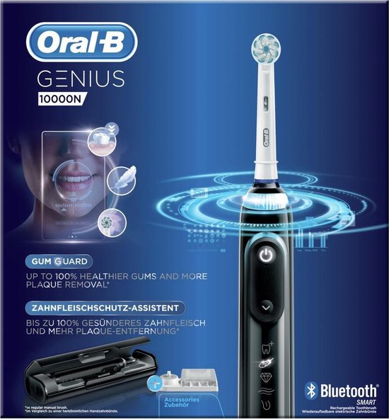 Oral-B Genius 10000N - Elektrische Tandenborstel - Zwart