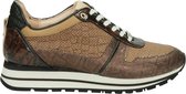 Fred De La Bretoniere dames sneaker - Cognac - Maat 40