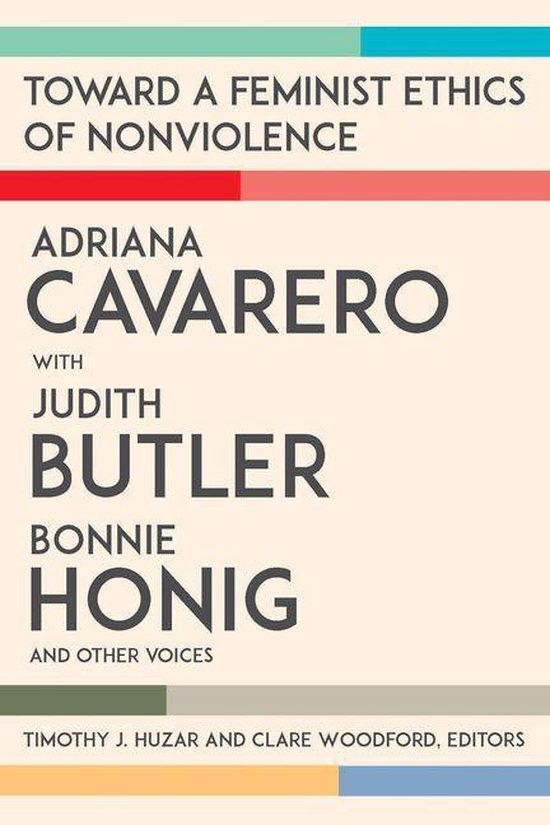 Toward a Feminist Ethics of Nonviolence - cover