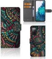 GSM Hoesje Geschikt voor Samsung Galaxy S20FE Flip Case Aztec