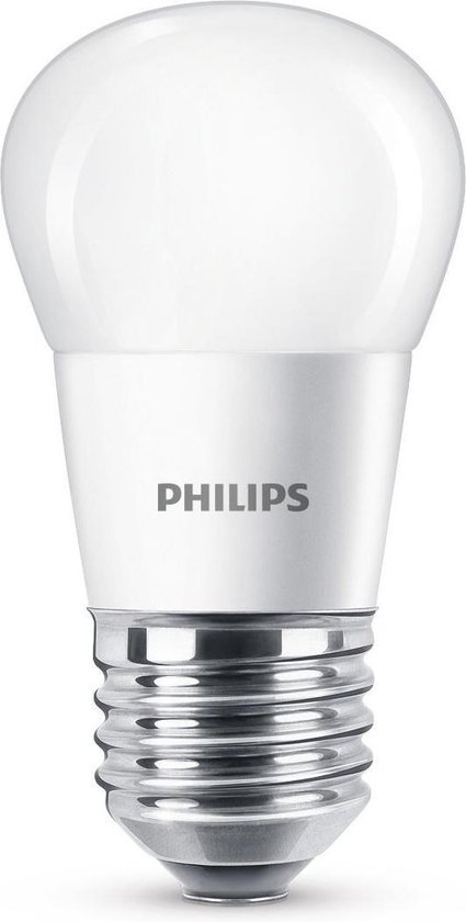 Philips LED lamp E27 2.2 watt 250Lm Kogel mat | bol.com