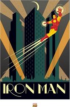Pyramid Poster - Marvel Deco Iron Man - 80 X 60 Cm - Multicolor