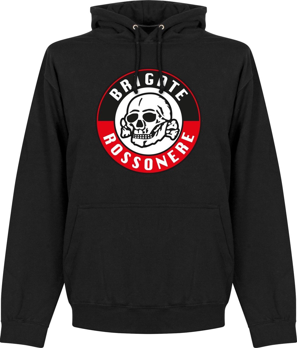 Brigate Rossonere Hoodie - Zwart - XL