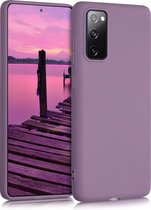 kwmobile telefoonhoesje voor Samsung Galaxy S20 FE - Hoesje voor smartphone - Back cover in druivenblauw