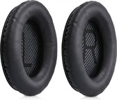 kwmobile 2x oorkussens compatibel met Bose Quietcomfort 35 35II 25 15 / QC35 QC35II QC25 QC15 - Earpads voor koptelefoon in zwart